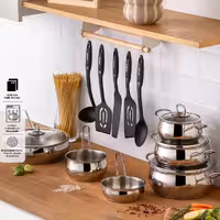 سرویس قابلمه استیل 15 پارچه Emsan ترکیه مدل All in 15