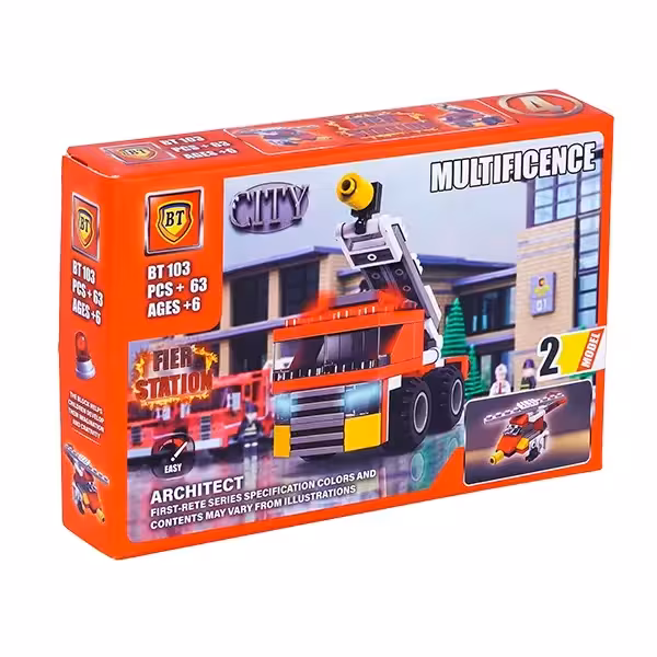 لگو سیتی آتش نشانی 63 قطعه BT103