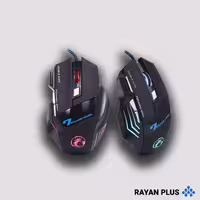 ماوس گیمینگ باسیم D-NET مدل X7 RGB  – دقت بالا و نورپردازی جذاب580000