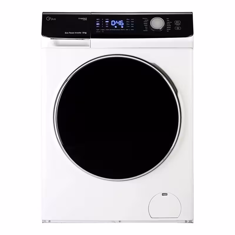 ماشین لباسشویی جی پلاس مدل GWM-M9542W ظرفیت 9 کیلوگرم