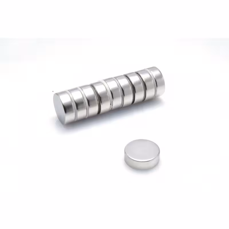آهن ربا نئودمیوم مدل استوانه ای سایز 15X5 میلیمتر