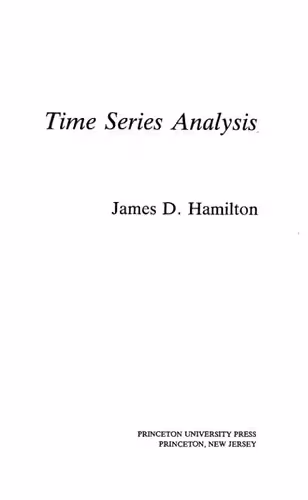 خرید و دانلود نسخه کامل کتاب Time Series Analysis