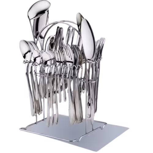 سرویس قاشق و چنگال یونیک 52 پارچه استنددار مدل UN-5711