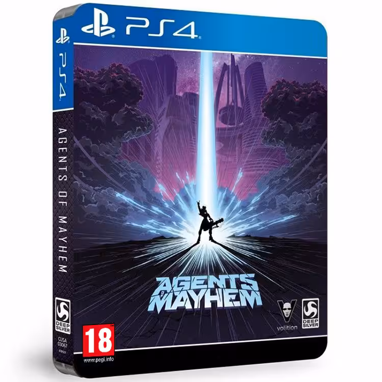 Agents of Mayhem Steelbook Edition – PS4 – کارکرده