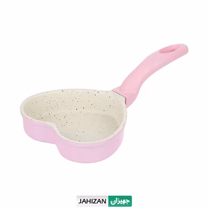 تابه تک دسته عروس طرح قلب سایز 20
