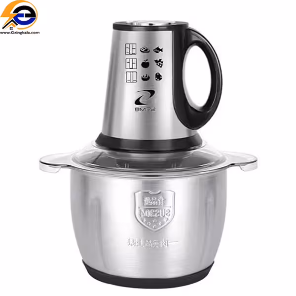 خردکن برقی سه لیتری BM72 بدنه استیل