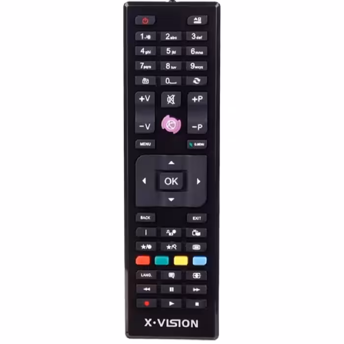 ریموت کنترل تلویزیون ایکس ویژن