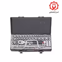 جعبه بكس 1/2درايو 41 پارچه اينچ و ميليمتر 6 پر فورس مدل 5-4412