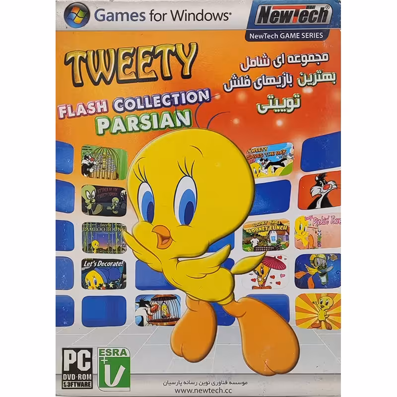مجموعه بازی Tweety Flash Collection نشر نیوتک