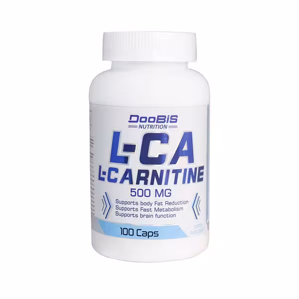 کپسول ال کارنیتین 500 میلی گرم دوبیس 100 عدد Doobis L Carnitine 500 Mg 100 Caps