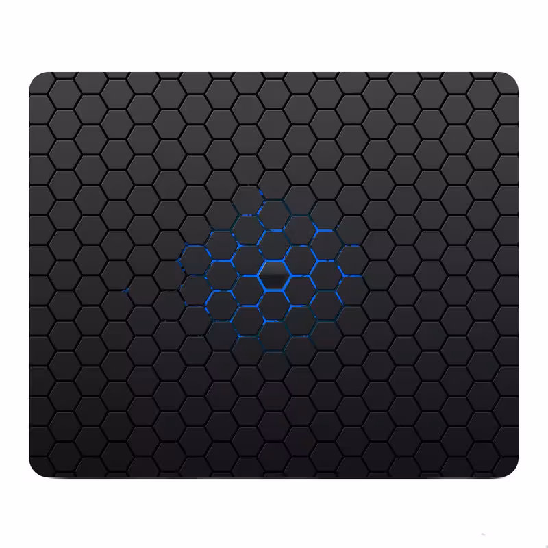 پد موس - پد ماوس طرح Dark Hexagons مدل W11