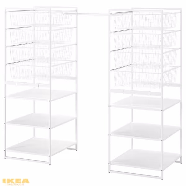 قفسه ی کمد لباس مدل JONAXEL | برند ایکیا | ارسال 15 الی 20 روز کاری