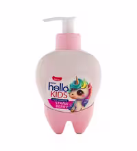 خمیر دندان پمپی توت فرنگی کودک هلو فرش مدل 07 پونی حجم 250 گرم | Hello Fresh 07 Pumpy Toothpaste Kid 250 g