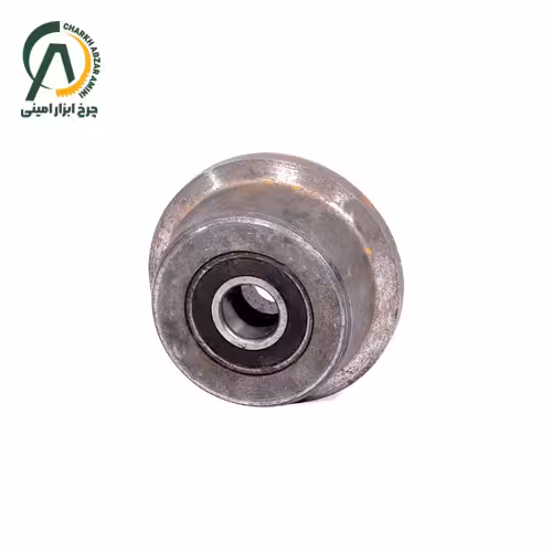 قرقره رولیک دو بلبرینگ 12 سانتی متر