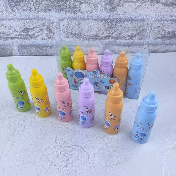 هایلایتر شیشه شیر طرح فضانورد