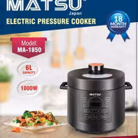 زودپز و پلوپز 6 لیتری ماتسو تحت لیسانس ژاپن ma-1850

