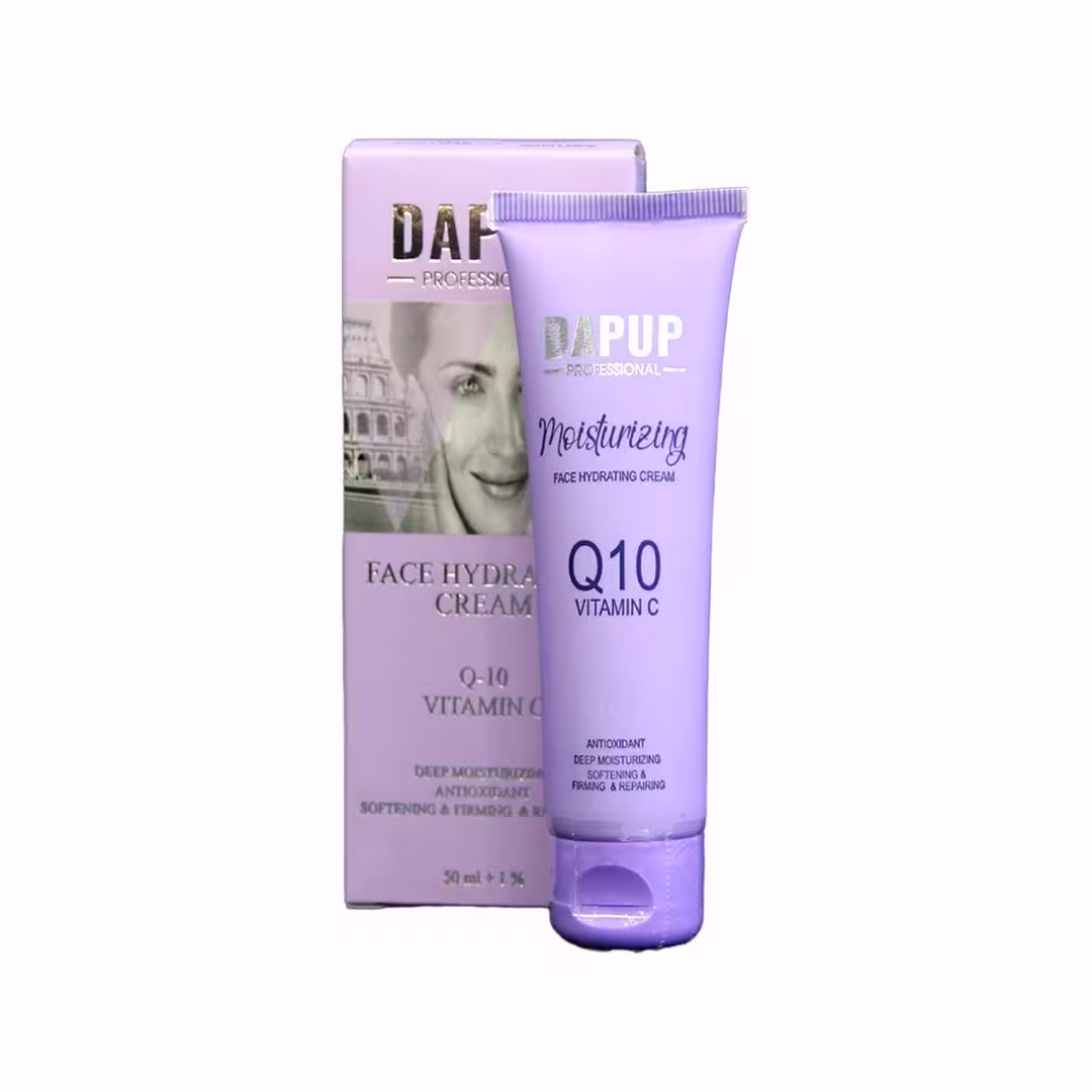 کرم مرطوب کننده و ابرسان صورت دپاپ حاوی Q10 و ویتامین سی 50ml