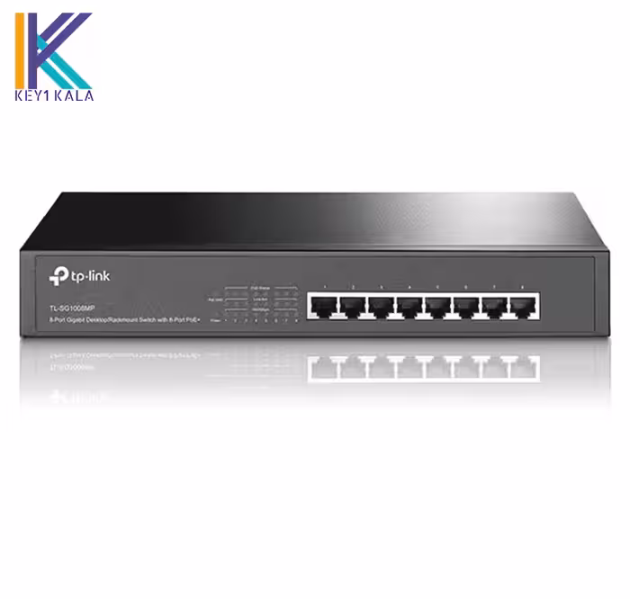 سوئیچ 8 پورت تی پی لینک مدل TL-SG1008MP