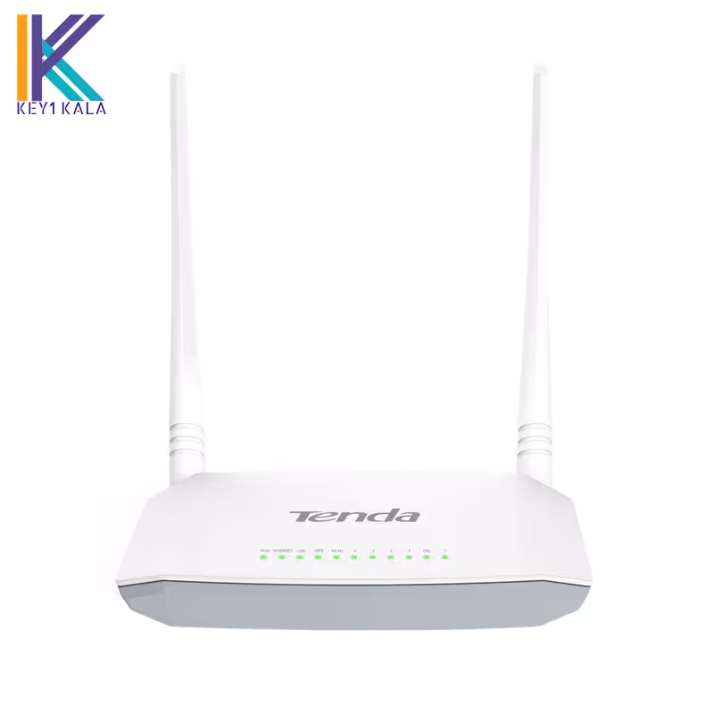 مودم روتر  ADSL2 بی‌سیم 300Mbps تندا مدل D301 V2