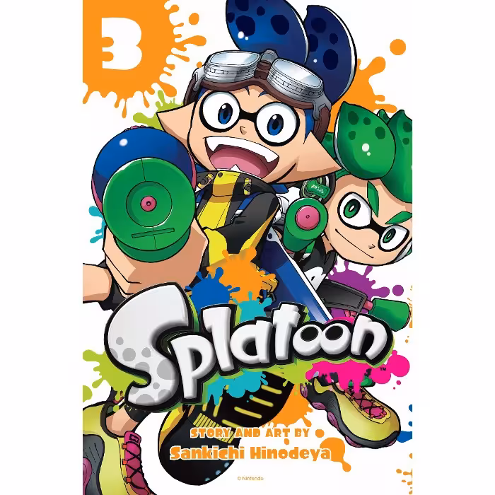 مانگا Splatoon v03 (2018)