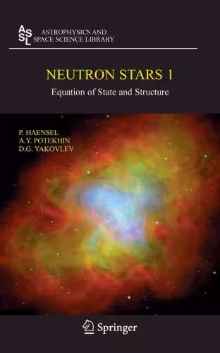 خرید و دانلود نسخه کامل کتاب Neutron Stars 1: Equation of State and Structure
