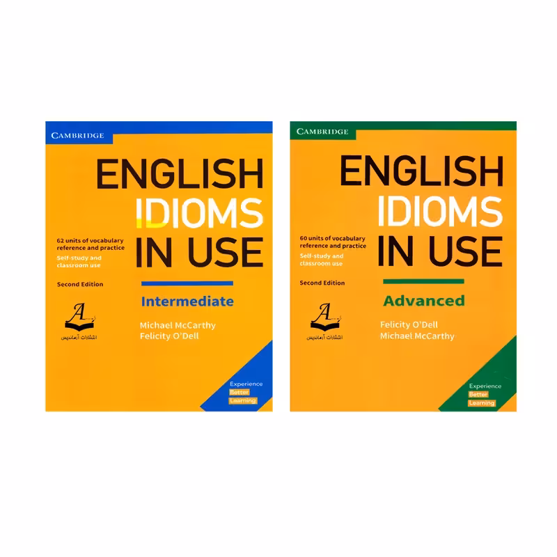 کتاب English Idioms In Use اثر Michael McCarthy And Felicity O`dell انتشارات آرماندیس دو جلدی
