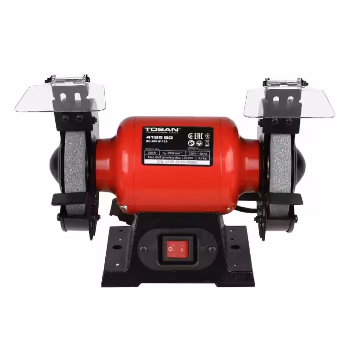 سنگ سنباده رومیزی 200 میلی‌متر توسن 600 وات مدل 4200BG