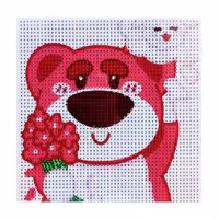 نقاشی الماسی بوم 20 در 20 طرح Lotso Huggin Bear