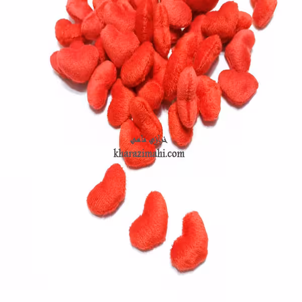 قلب تزیینی _ مخملی