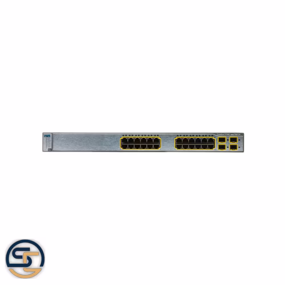 سوئیچ 24 پورت CISCO WS-C3750G-24PS-S