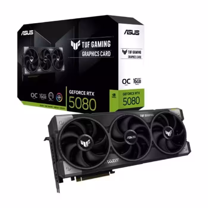 قیمت کارت گرافیک مدل ASUS TUF Gaming GeForce RTX 5080 OC Edition 16GB GDDR7