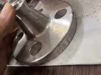فلنج گلودار "4 /3 دابلکس ریس فیس کلاس B16  300  رده 40 از جنس   NACE SA/A182/ F51