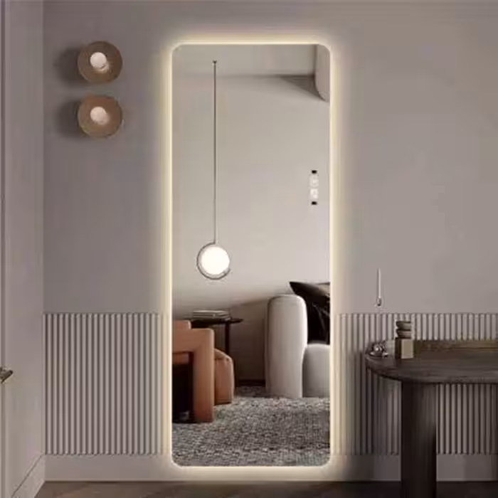 آینه الف مدل بک لایت طرح نوستالژی کد 90-180