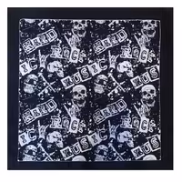 دستمال سر و گردن مدل اسکلت 7