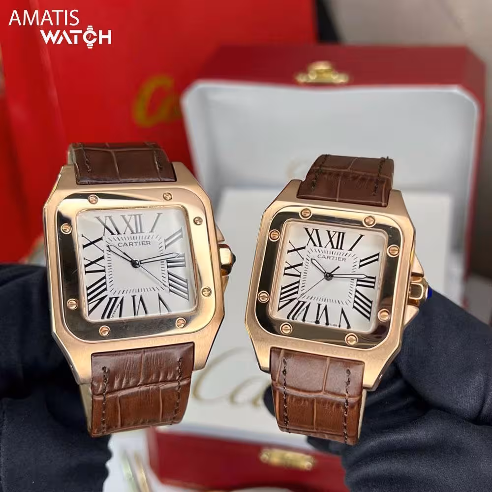 ساعت مچی ست کارتیر Cartier Santos 4134C