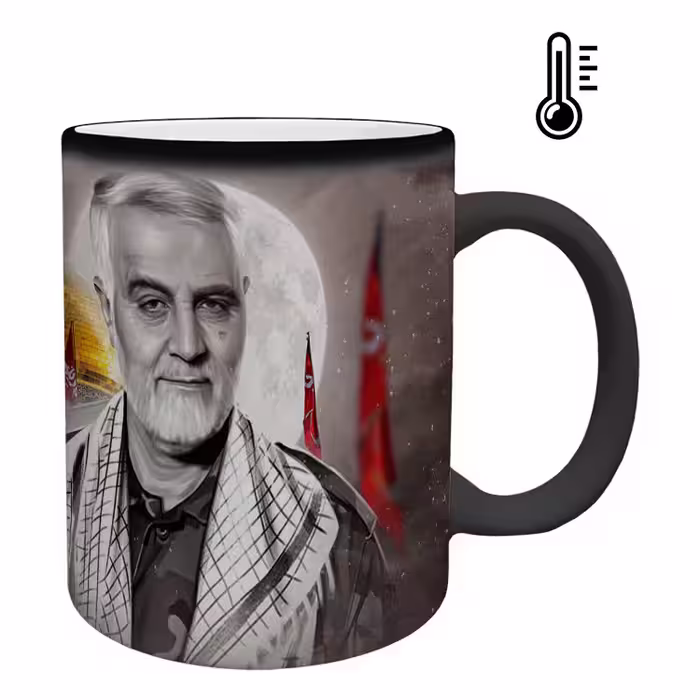 خرید ماگ-لیوان حرارتی  سردار سلیمانی کد 92