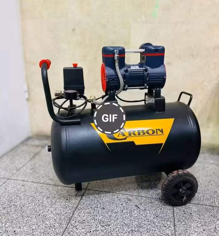 کمپرسور سایلنت 50 لیتری کربن