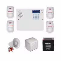 پکیج دزدگیر اماکن سایلکس مدلSG8-S تلفن کننده سیم کارتی سایلکس SILEX -SG8