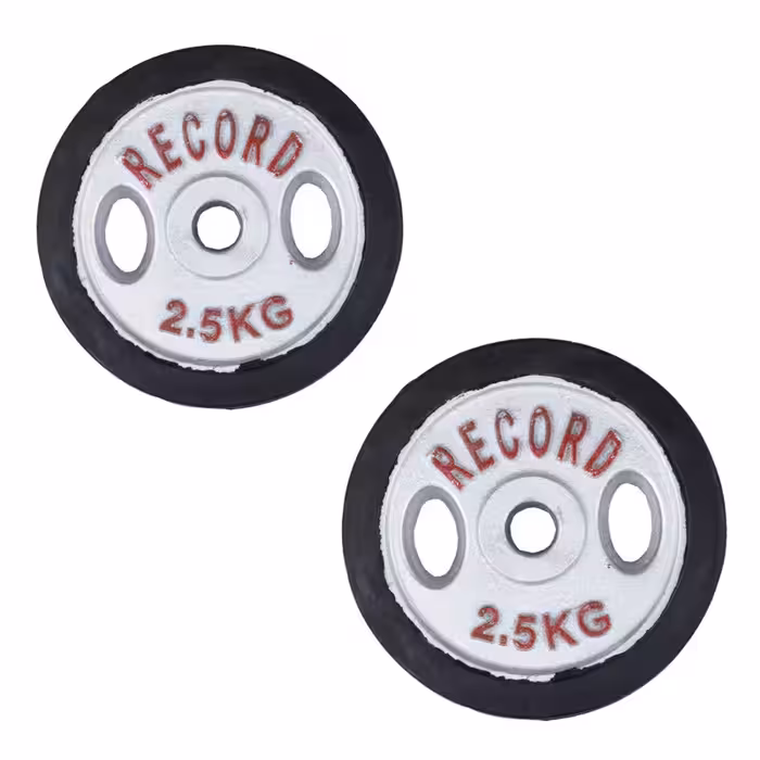 وزنه دمبل رکورد کد 1621 وزن 2.5 کیلوگرم بسته 2 عددی | کالا مکس