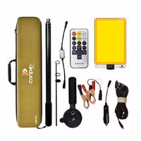 چراغ کمپینگ دو رنگ 600 واتی FR-06 COB RF