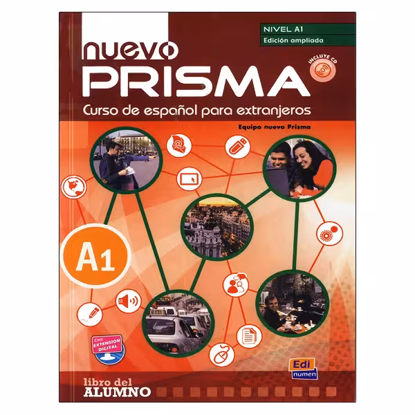 Nuevo Prisma A1 کتاب اسپانیایی سه کتابه