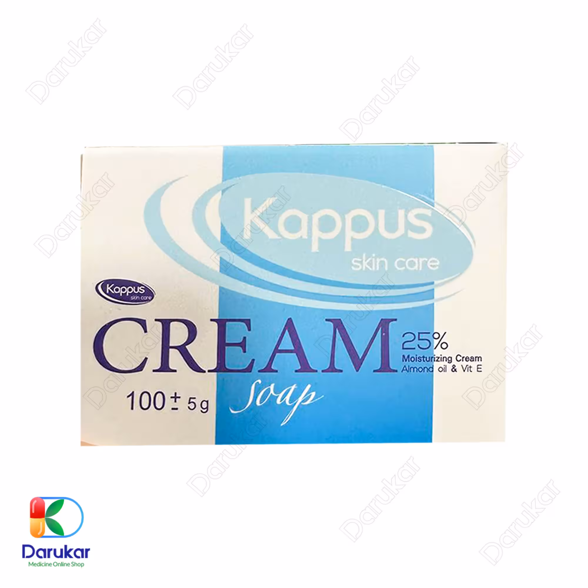 صابون کرم دار 25% کاپوس مناسب پوست های خشک و حساس