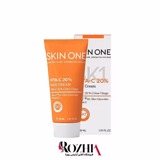 کرم صورت حاوی آنتی اکسیدان(VITA-C 20%) اسکین وان