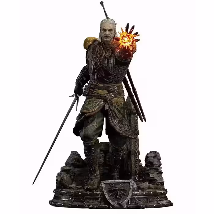 Prime 1 Studio Geralt of Rivia Skellige 1/4 SCALE STATUE