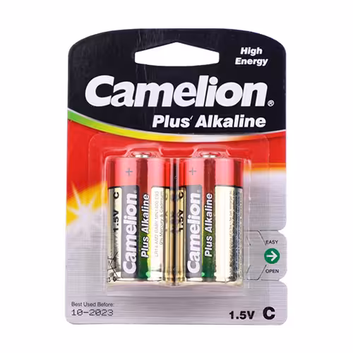 باتری سایز متوسط پلاس آلکالاین کملیون Camelion Plus Alkaline C