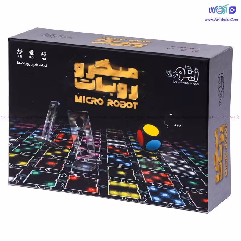 بازی فکری میکرو ربات زینگو