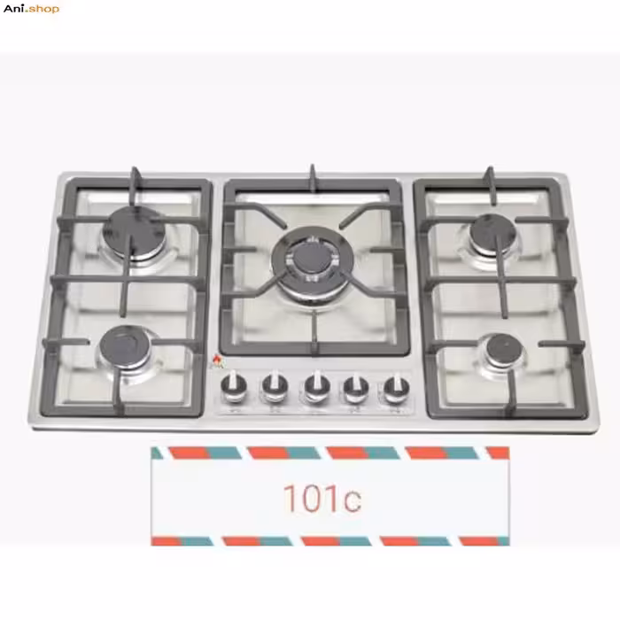 اجاق گاز صفحه ای شیشه ای دو شعله مدل توکار