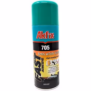 اسپری تکی چسب 123 آکفیکس Akfix 705 Spray