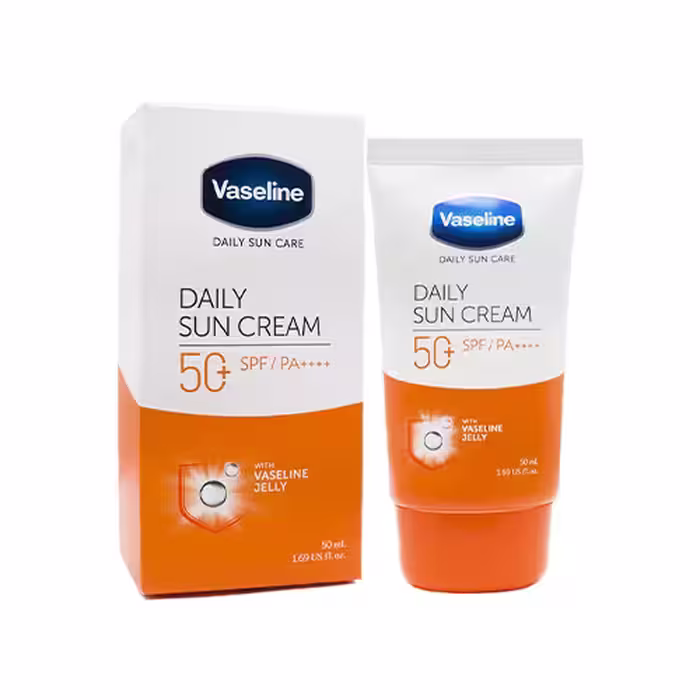 کرم ضد آفتاب وازلین Vaseline حجم 50 میلی‌لیتر SPF50