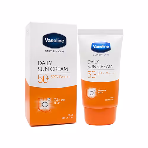 کرم ضد آفتاب وازلین Vaseline حجم 50 میلی‌لیتر SPF50